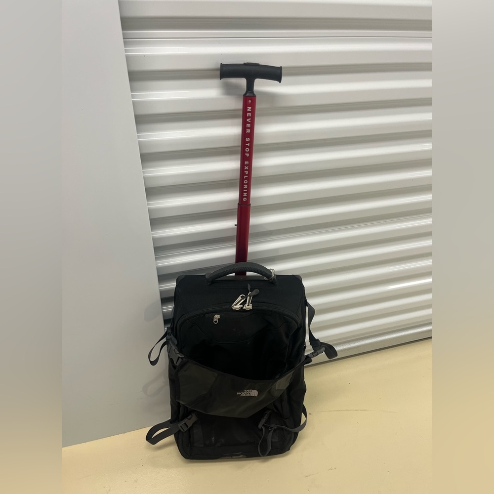 The North Face Black carry on